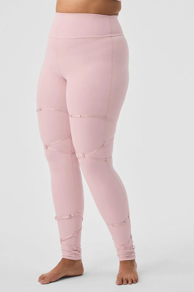 Alo Alosoft High-Waist Spotlight Legging - Ballet Pink 9