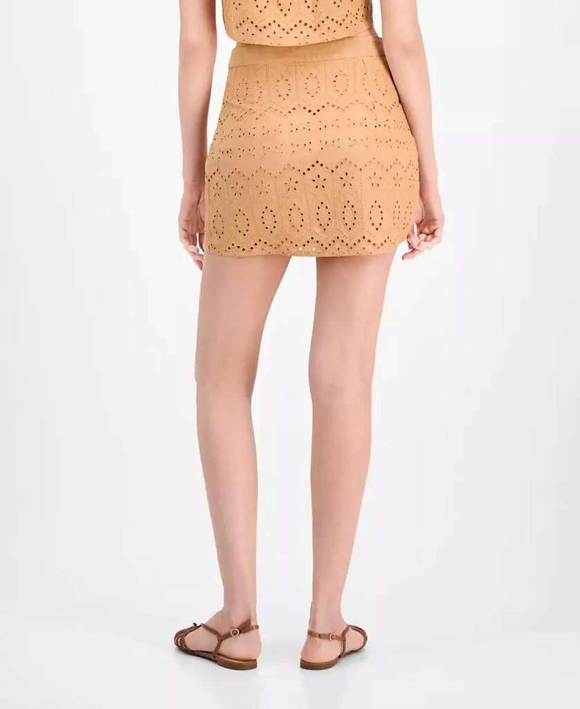 Avec Les Filles Women's Eyelet Midi Skirt 4