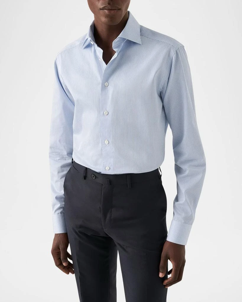 Eton Men's Stripe Twill Contemporary-Fit Dress Shirt 2