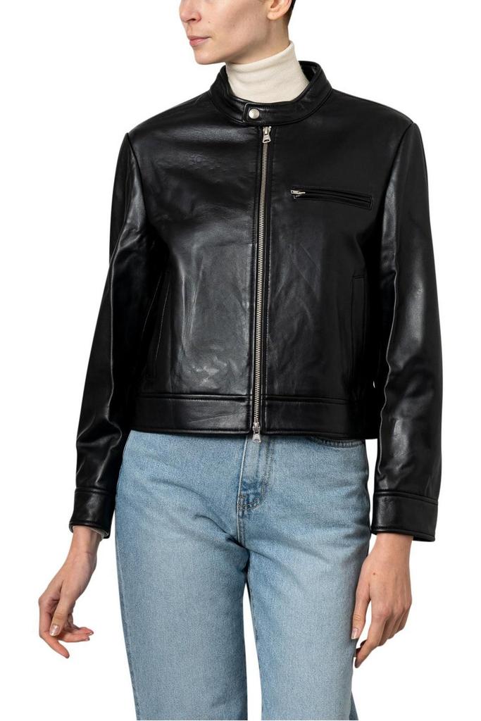 Rag & Bone Black Sedona Leather Jacket - Jackets - Compare