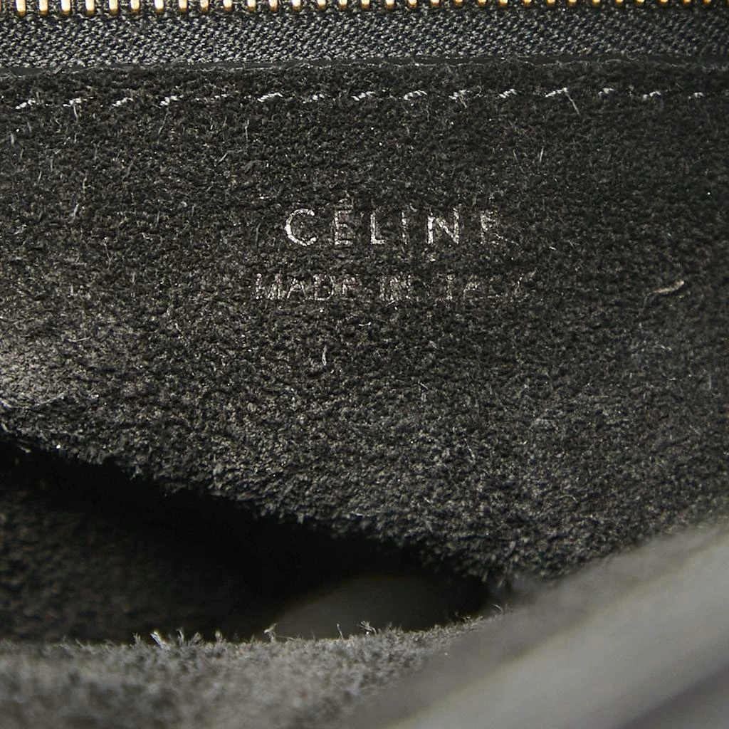 Celine Celine Black Leather Sangle Bucket Bag 13