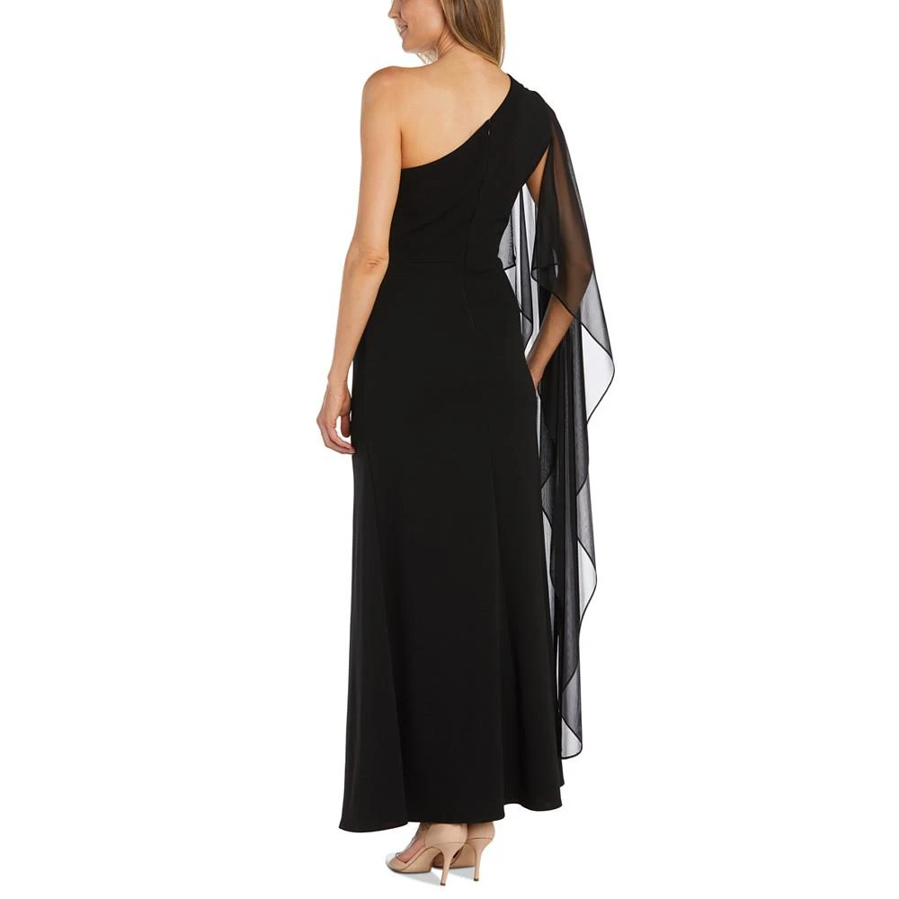 Women's One-Shoulder Cape Gown  On Sale Now with Up to 51% Off | Discover  Exclusive Deals & Savings at BeyondStyle  Authentic Nightway women|dress| dresses with Limited-Time Discounts, Free Shipping, and Price