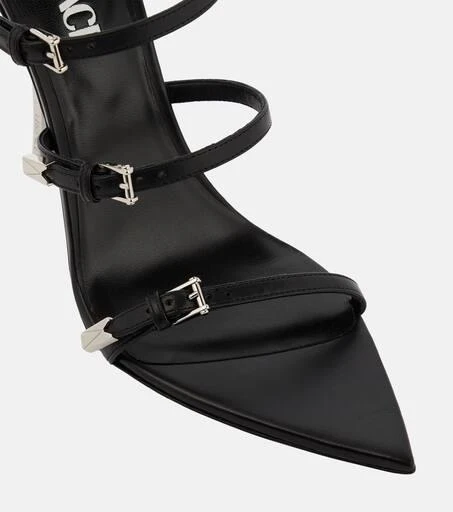Versace Leather cage sandals 6
