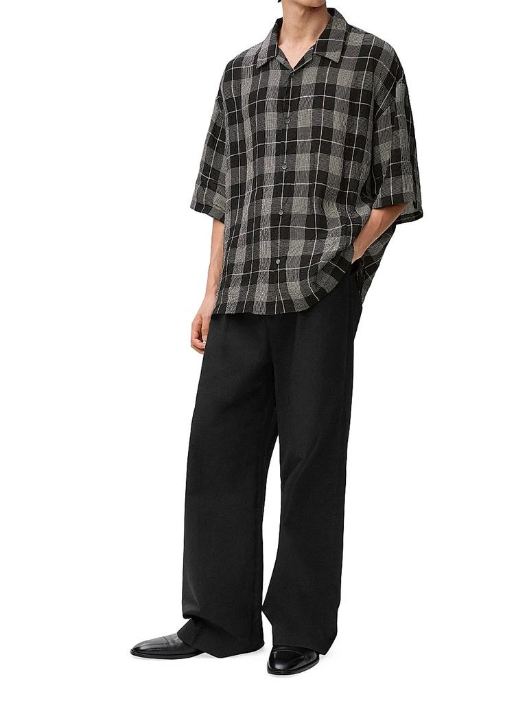 Loewe Plaid Short-Sleeve Shirt 2