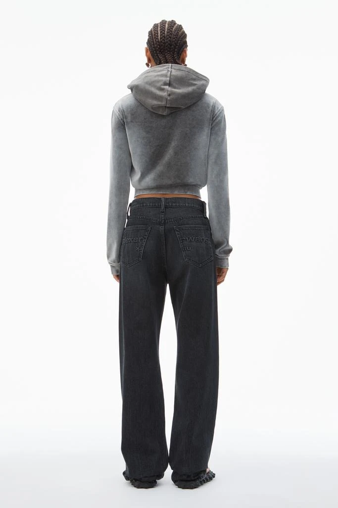 Alexander Wang EZ Mid Rise Jeans With Logo Pocket 4