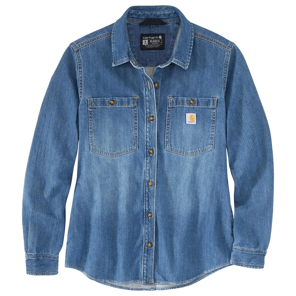 Carhartt Relaxed Fit Midweight Denim Overshirt 1
