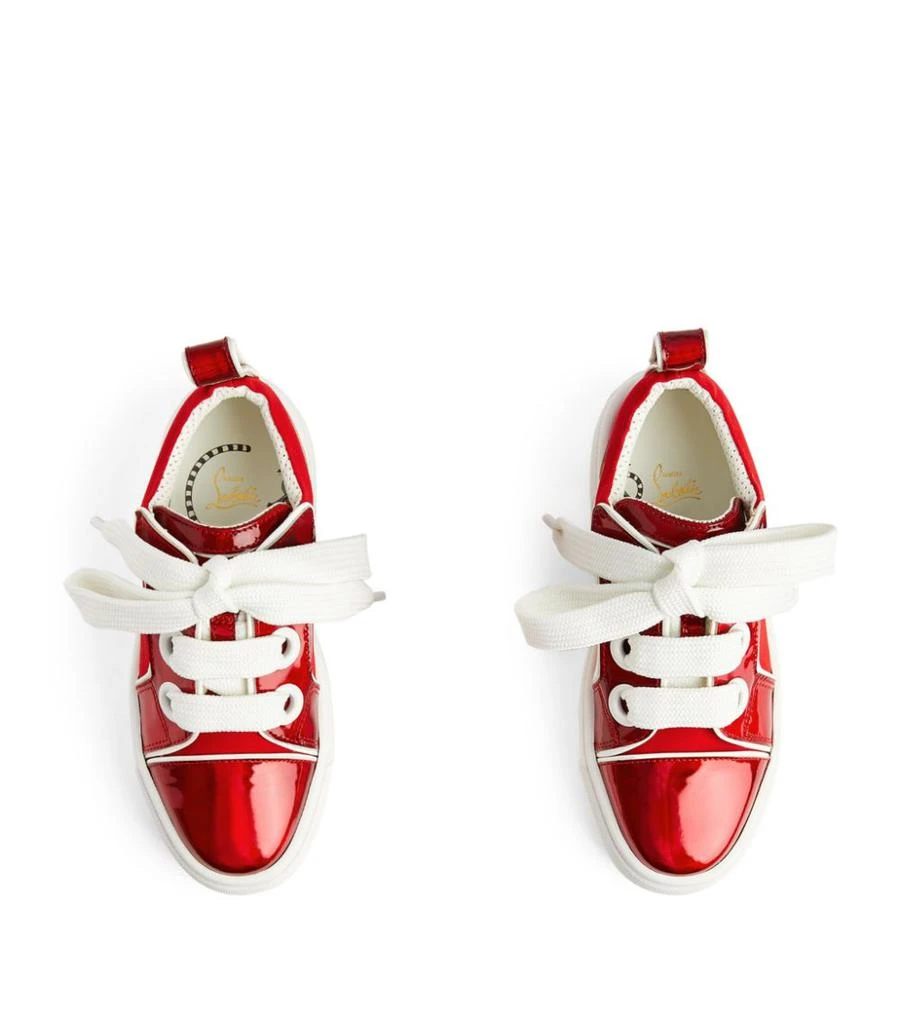 Christian Louboutin Toy Toy Patent Sneakers Boy's Shoes