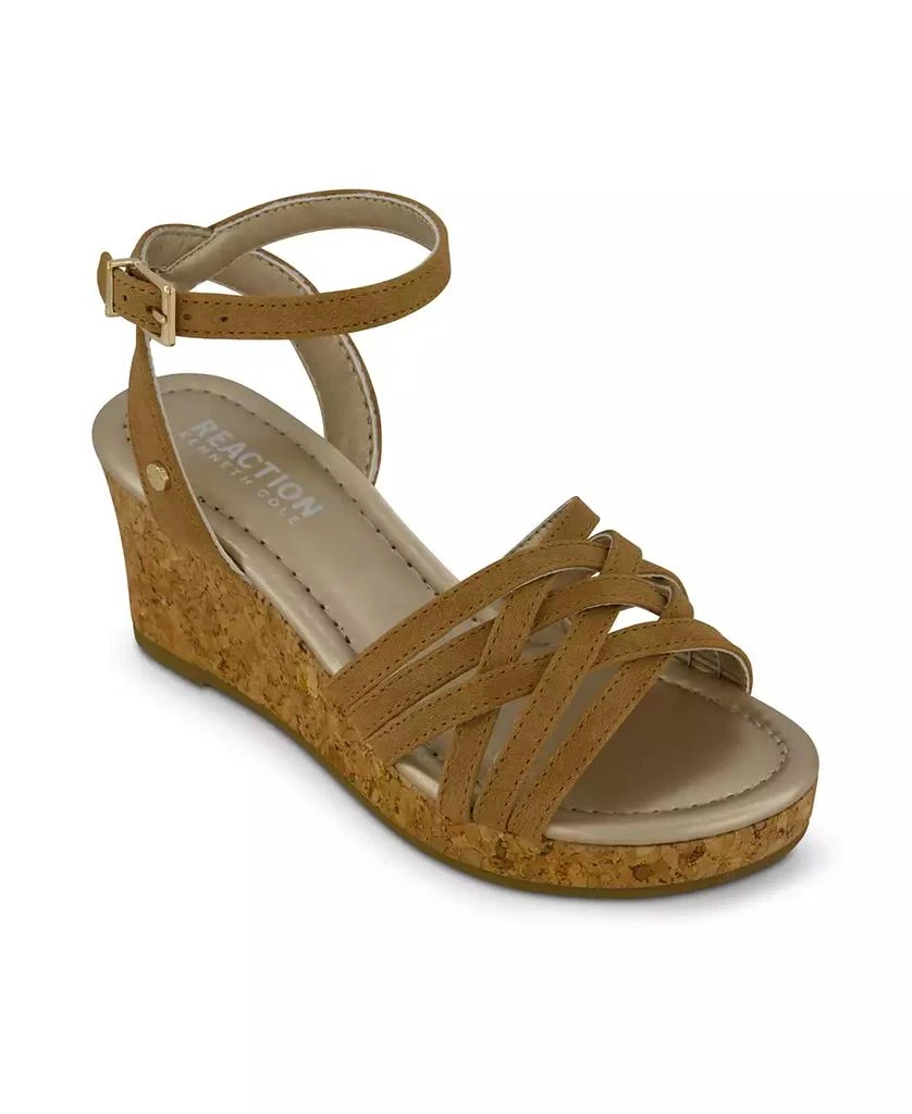 Kenneth Cole Little Girls Anastasia Bella Strap Wedge Sandals 1