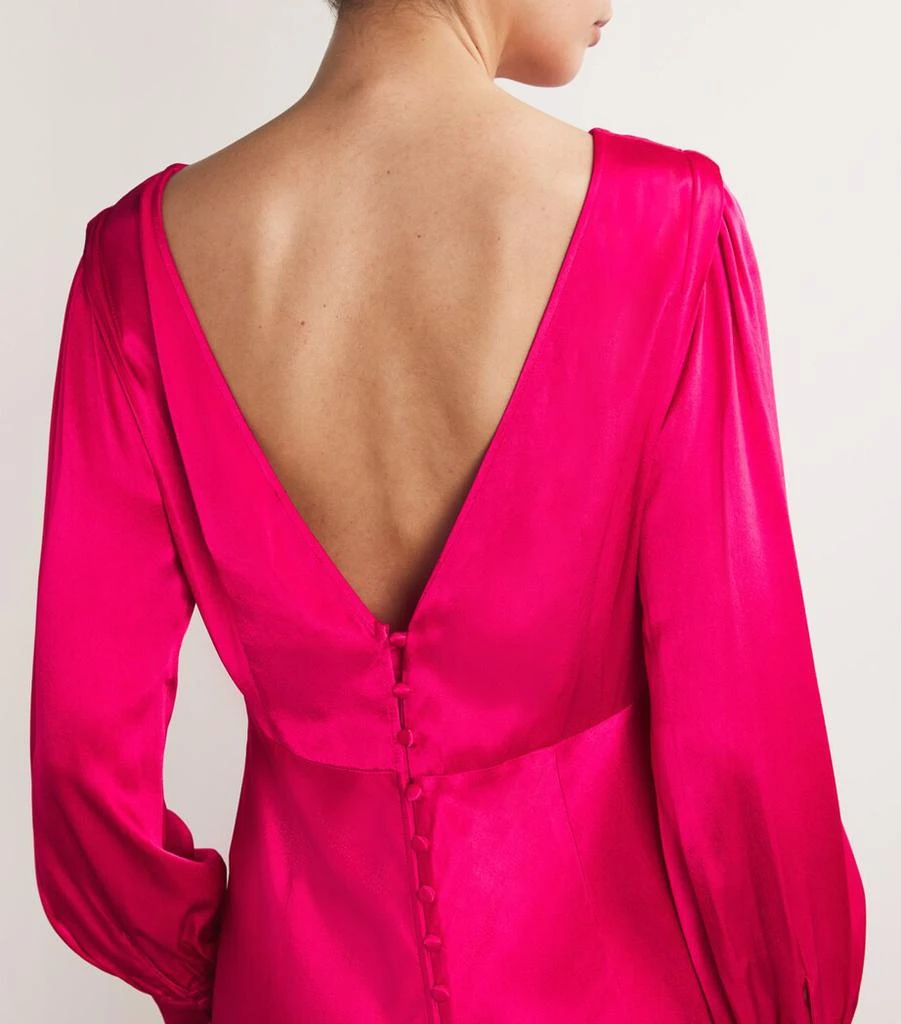 Rixo Satin Marni Maxi Dress Dresses Skirts Compare Prices