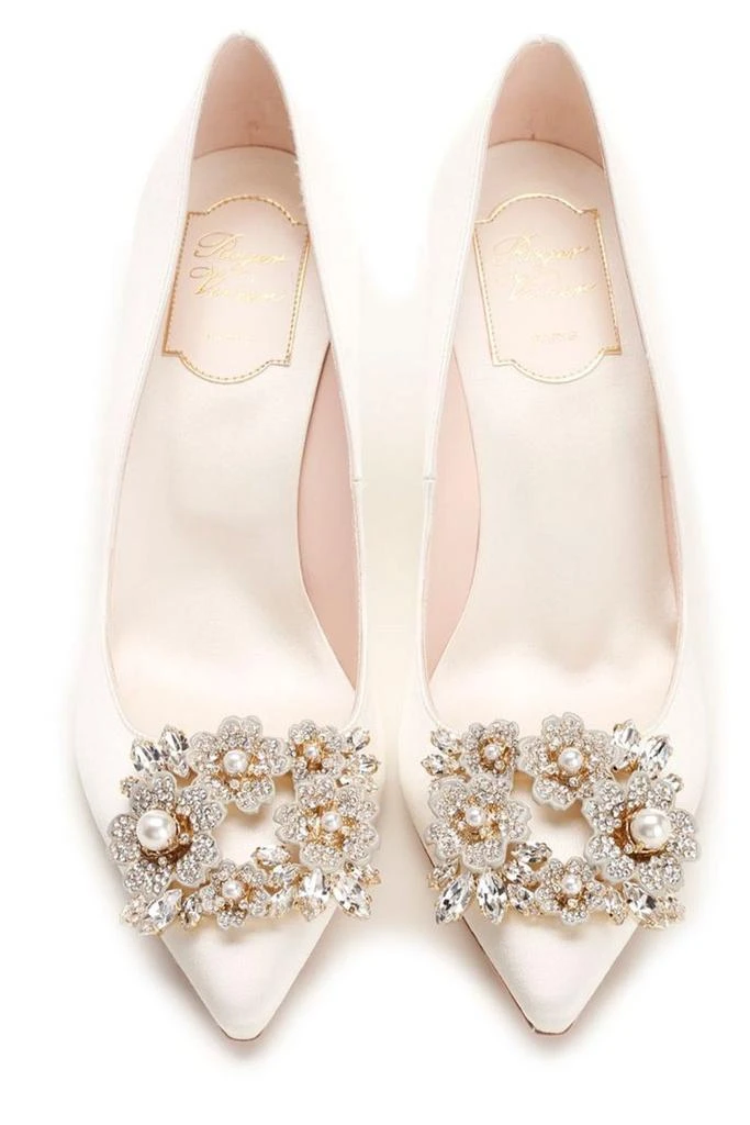 Roger Vivier Roger Vivier Efflorescence Embellished Pumps 4