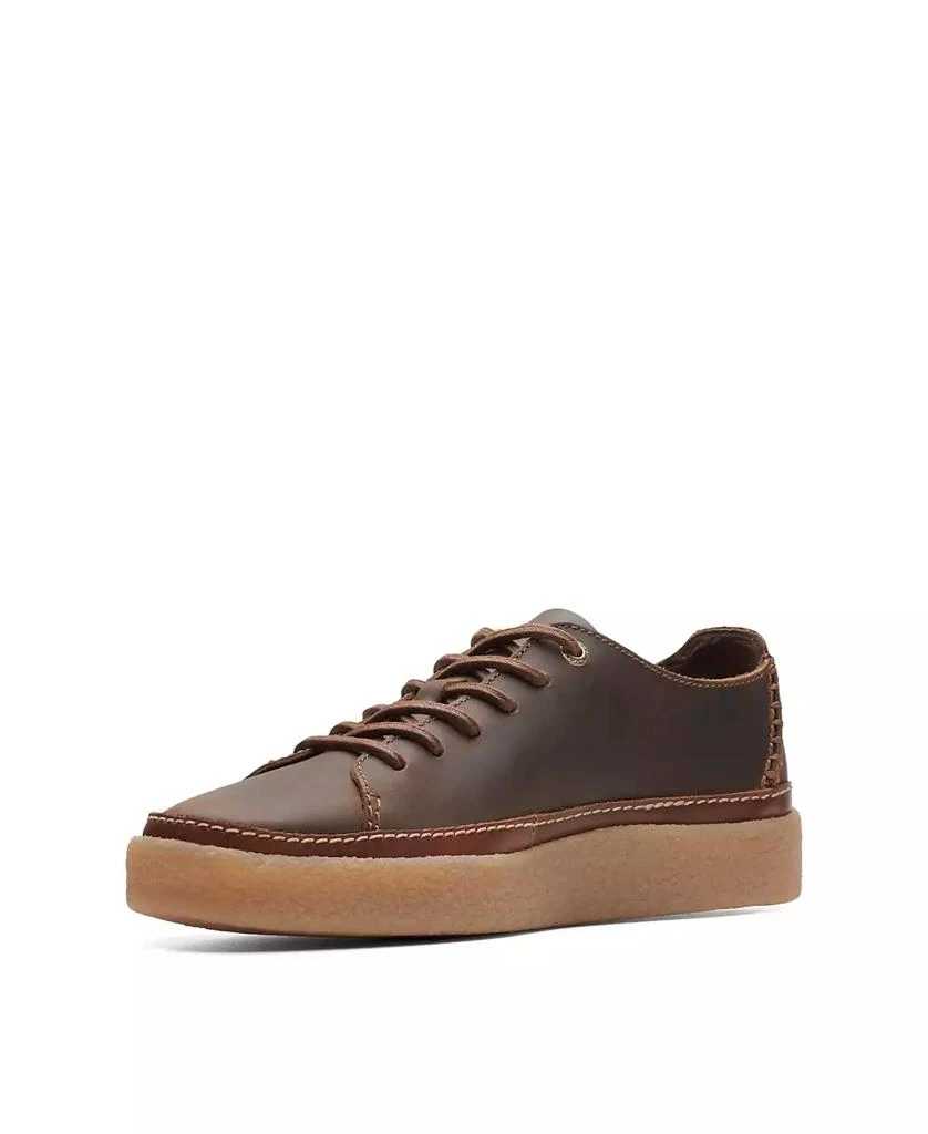 Clarks Men's Collection Oakpark Leather Low Top Casual Shoes 6