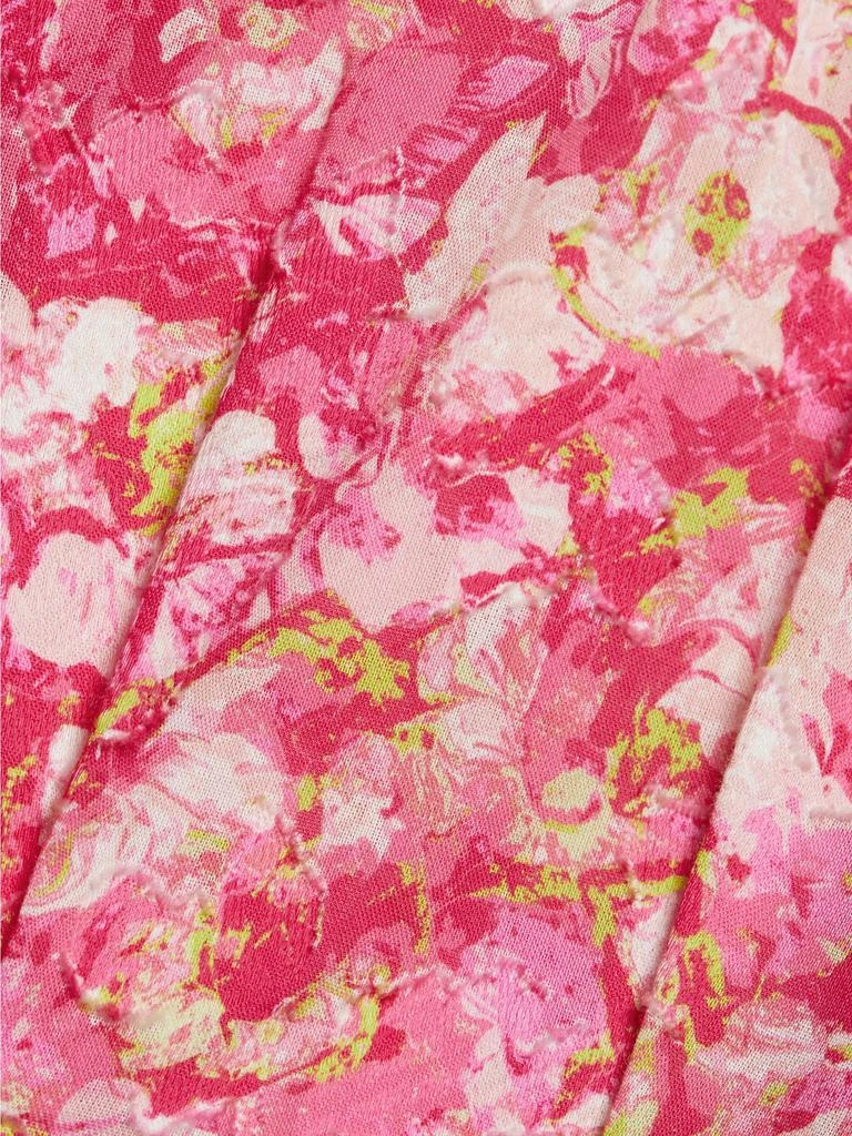 Derek Lam Teresa Floral Cotton Sleeveless Blouse 7