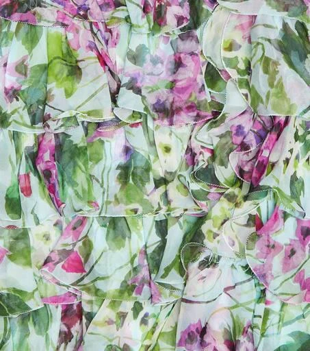 Dolce 
Gabbana Floral silk dress 3