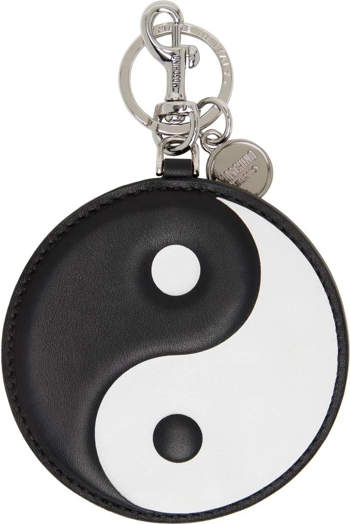 Moschino Black & White Tao Keychain 1