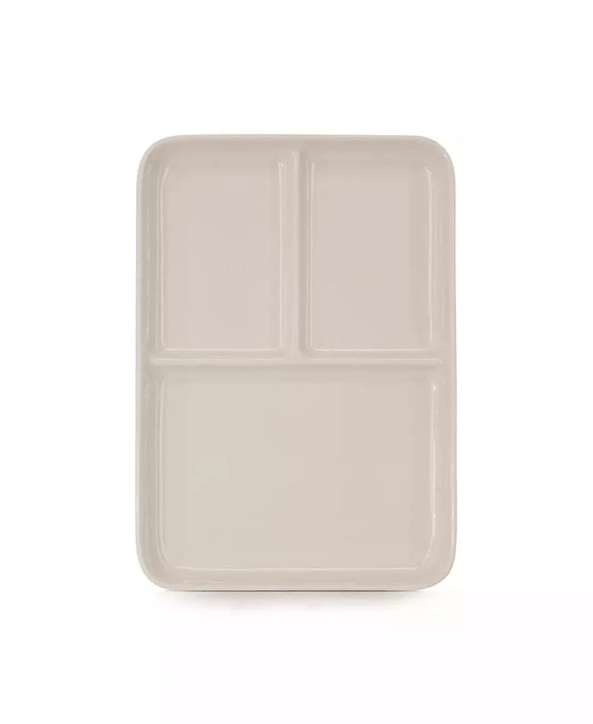 Pintar Ceramic Watercolor Paint Palette Tray - 3 Well Ceramic Palette | â€œ10 x 7" Paint Pallet