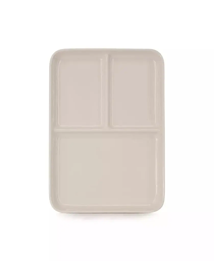 Pintar Ceramic Watercolor Paint Palette Tray - 3 Well Ceramic Palette | aeuro 10 x 7" Paint Pallet