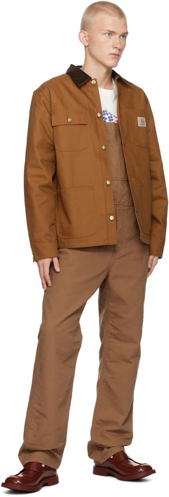Carhartt WIP Brown Bib Overalls 4