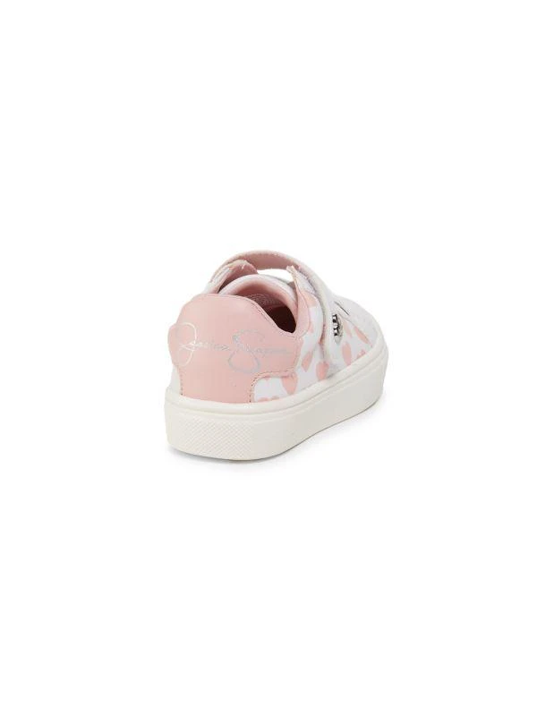 Jessica Simpson Girl's Heart-Print Sneakers 2