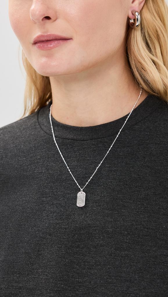 Gorjana Griffin Dog Tag Necklace