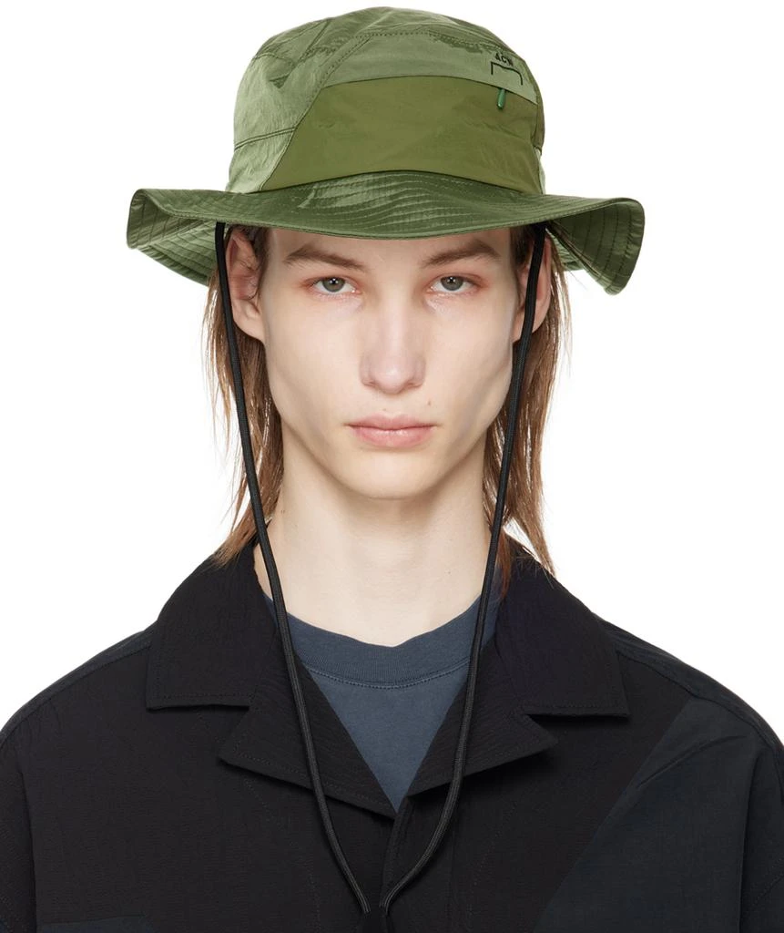 A-COLD-WALL* Green Utile Bucket Hat 1