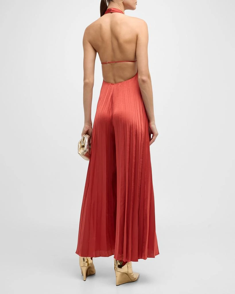 A.L.C. Rio Halter Wide-Leg Jumpsuit 6