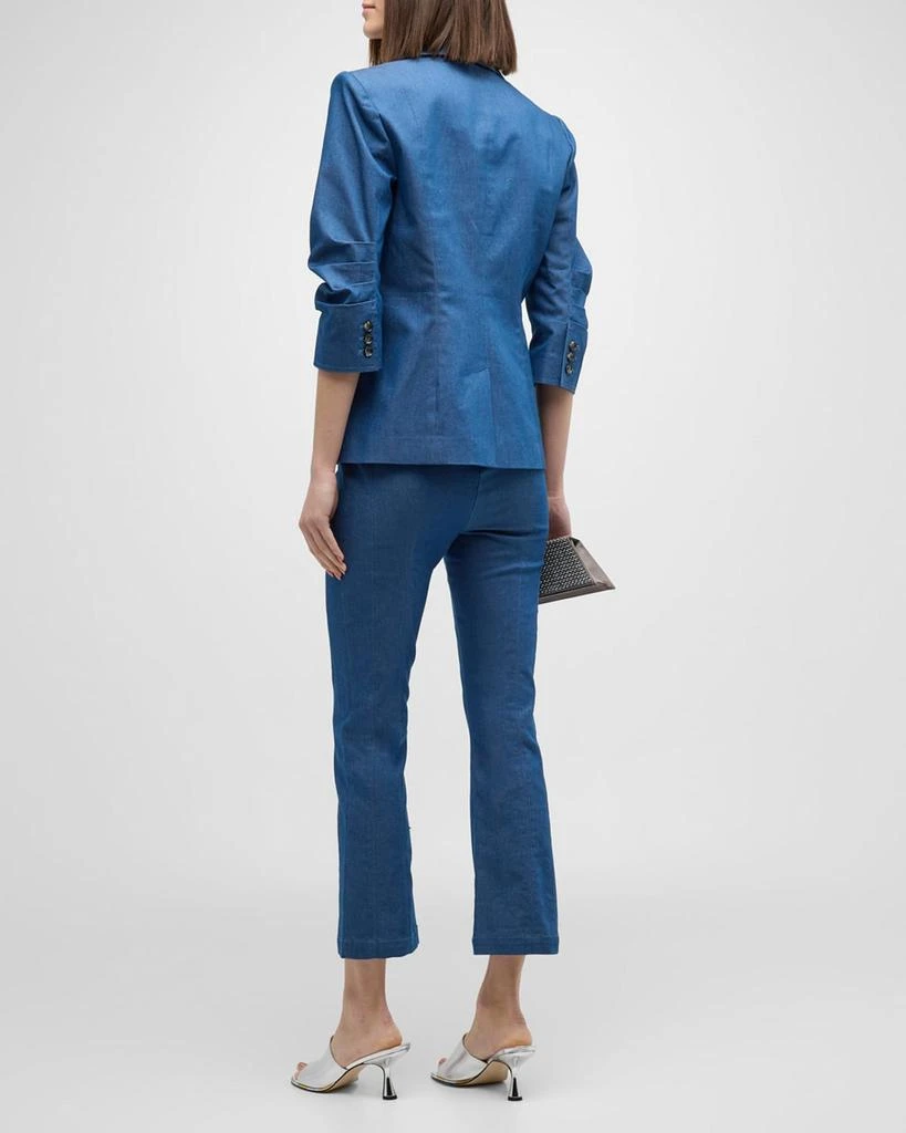 Cinq a Sept Loren Kick Flare Denim Pants 5