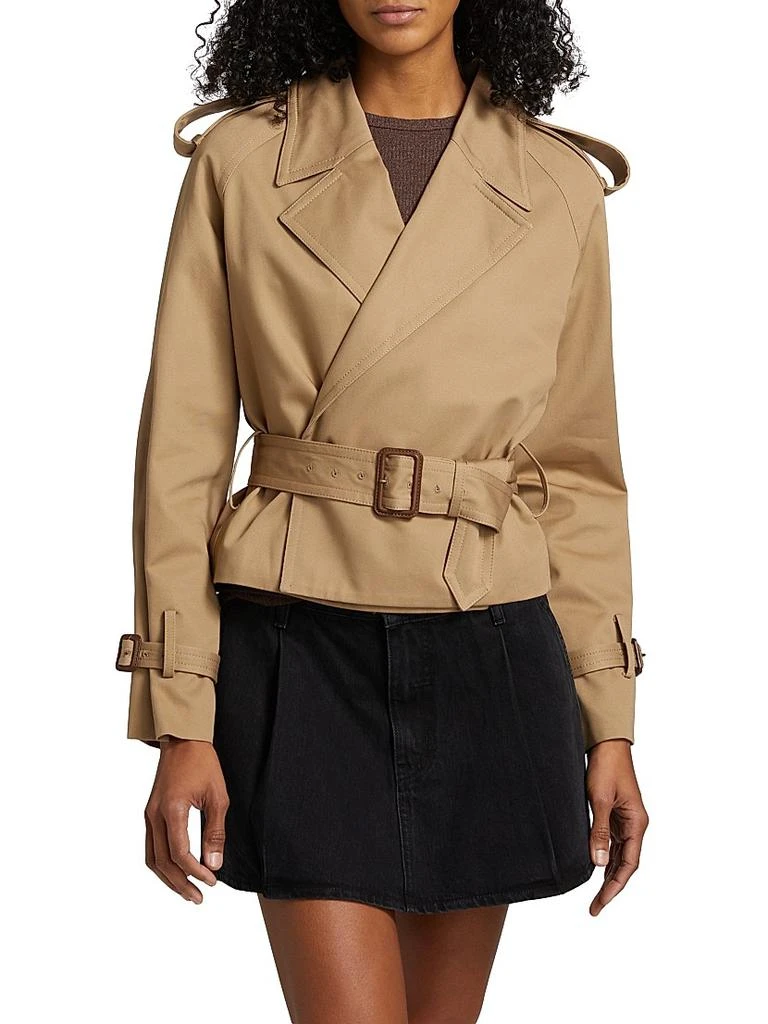 FRAME The Swing Trench Cotton Jacket 3