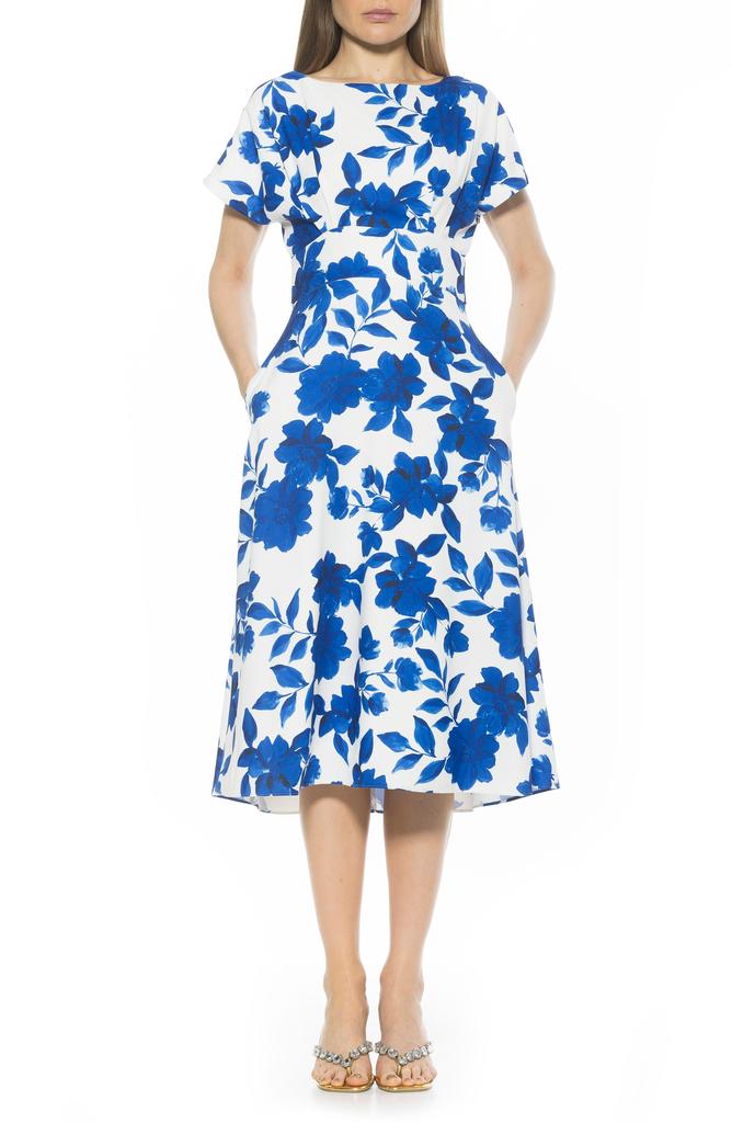 ALEXIA ADMOR Lottie Dolman Sleeve Dress