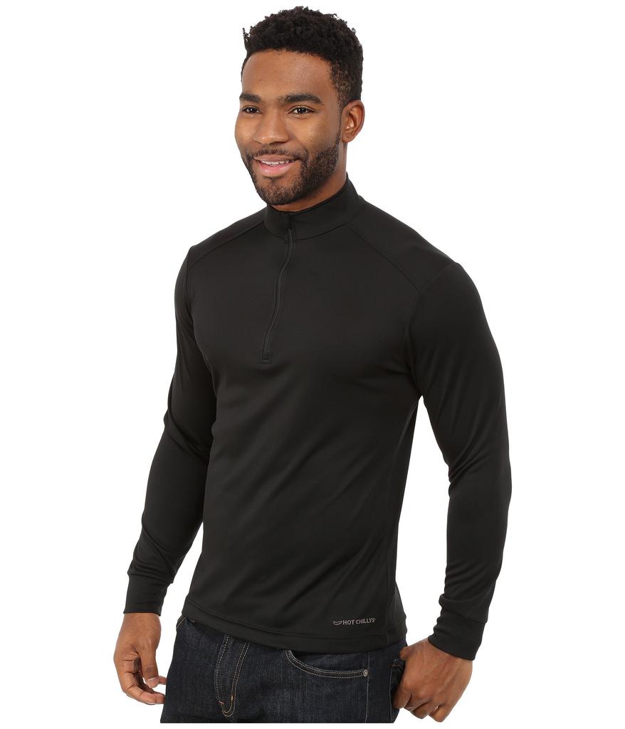 Hot Chillys Peach Zip-T