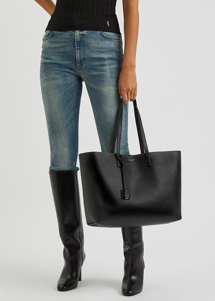 Yves Saint Laurent East West grained leather tote 5