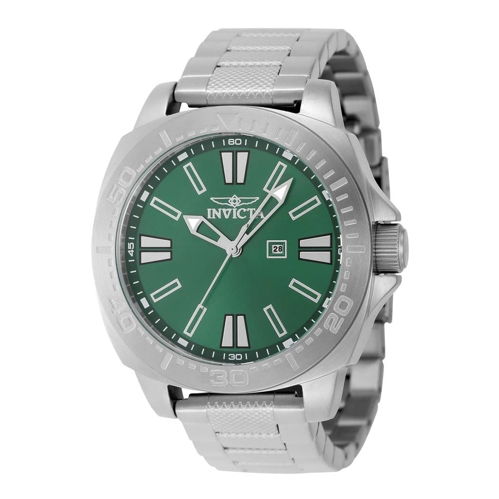 Invicta Men's Speedway 46mm Silver Tone Quartz Watch 1