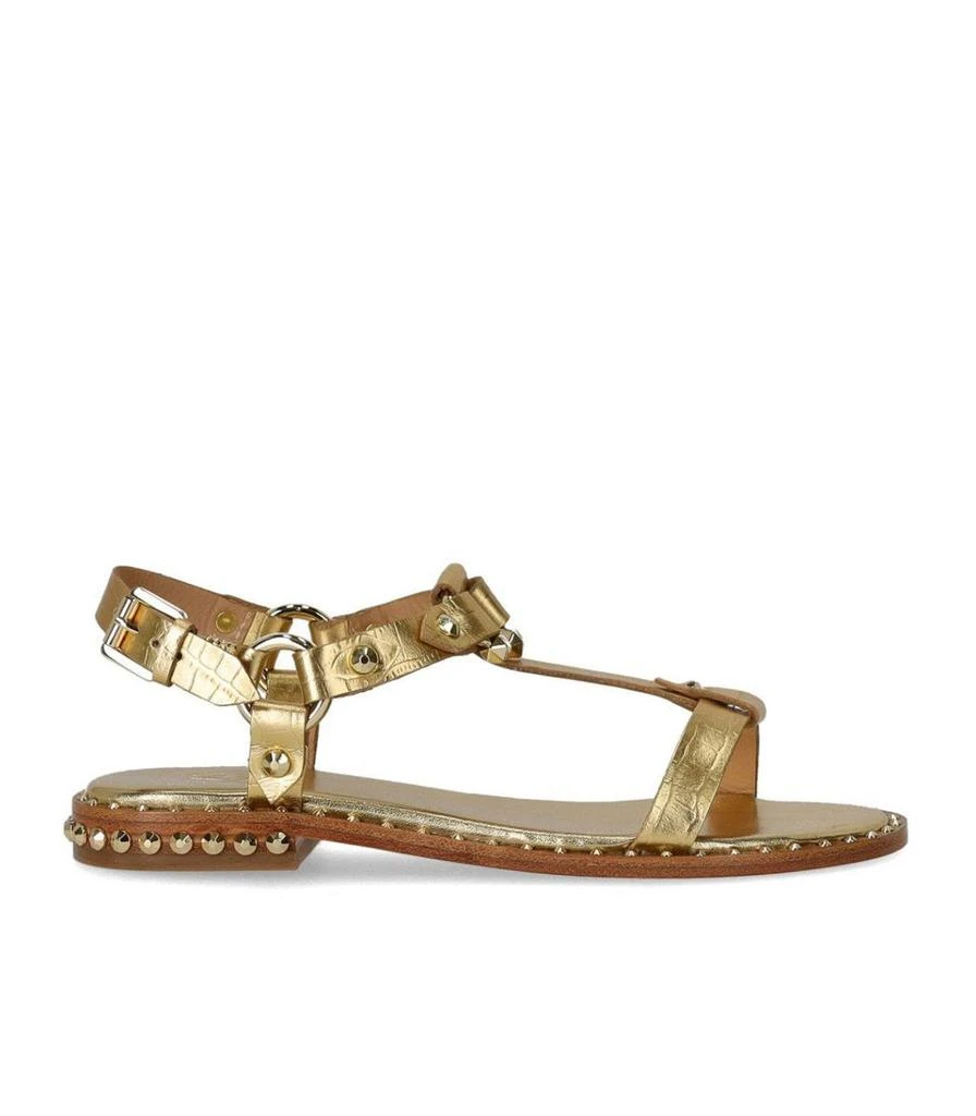 Ash Ash Patsy Gold Flat Sandal 1