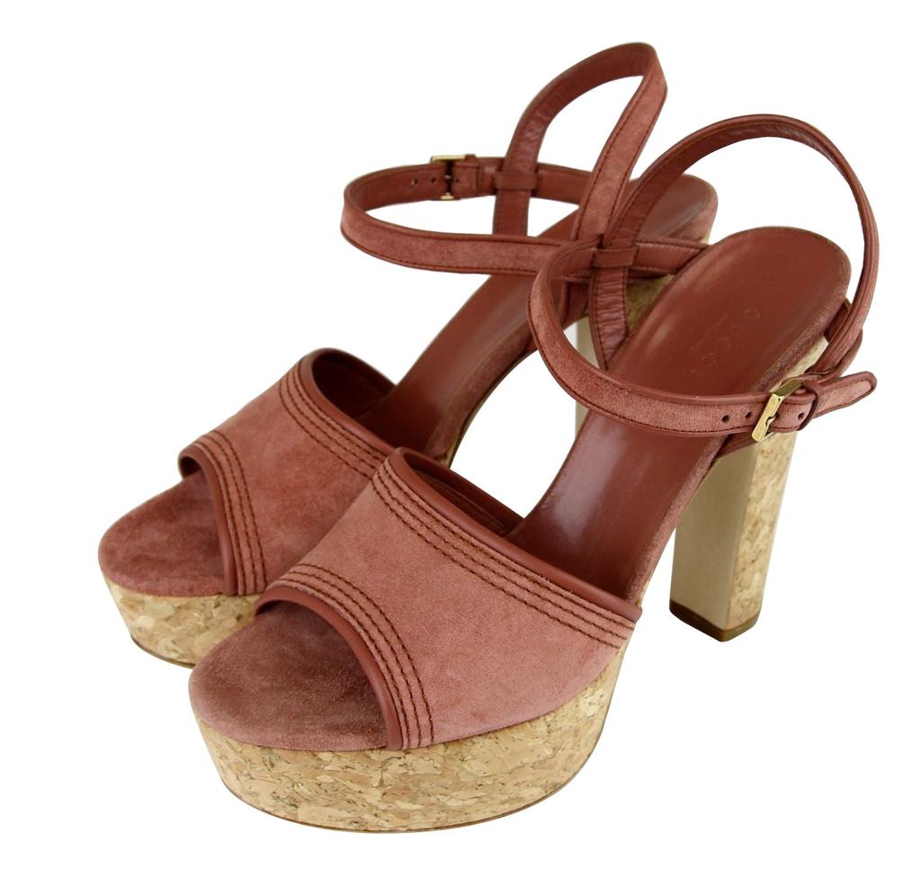 Gucci Gucci Women's  Danielle Suede Platform Sandal