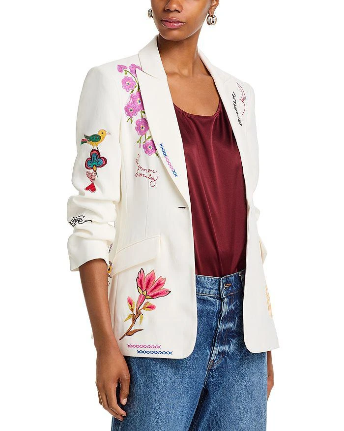 Cinq à Sept Summer Love Scrunched Cheyenne Blazer