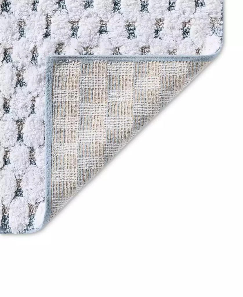 Loloi Rodi Blue Cotton Skid-Resistant Bath Rug 3