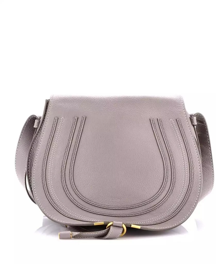 Pre-Owned Chloe Medium Marcie Saddle Bag Leather