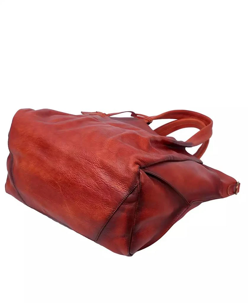 OLD TREND Women's Genuine Leather Sprout Land Tote Bag 6