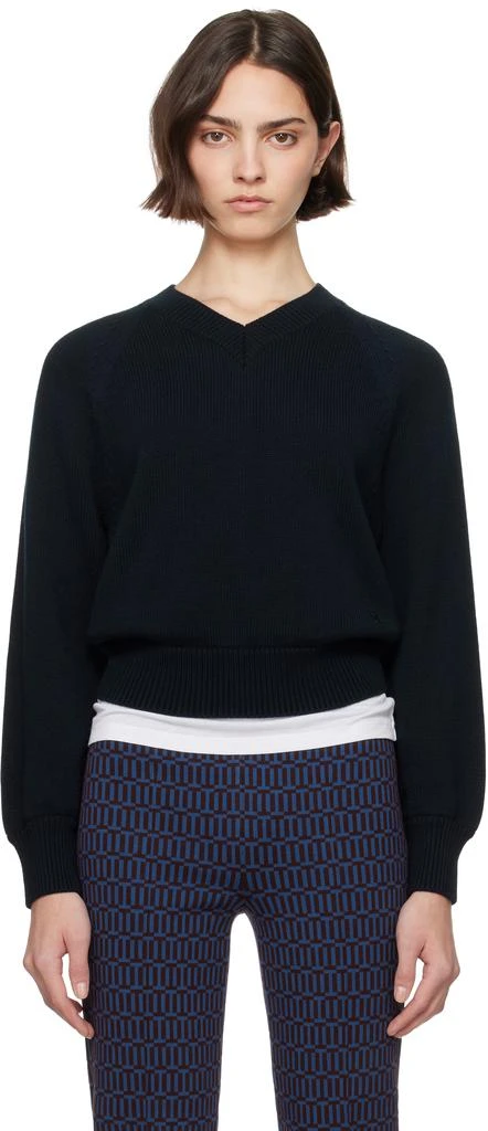 High Sport Navy Veronica Sweater 1
