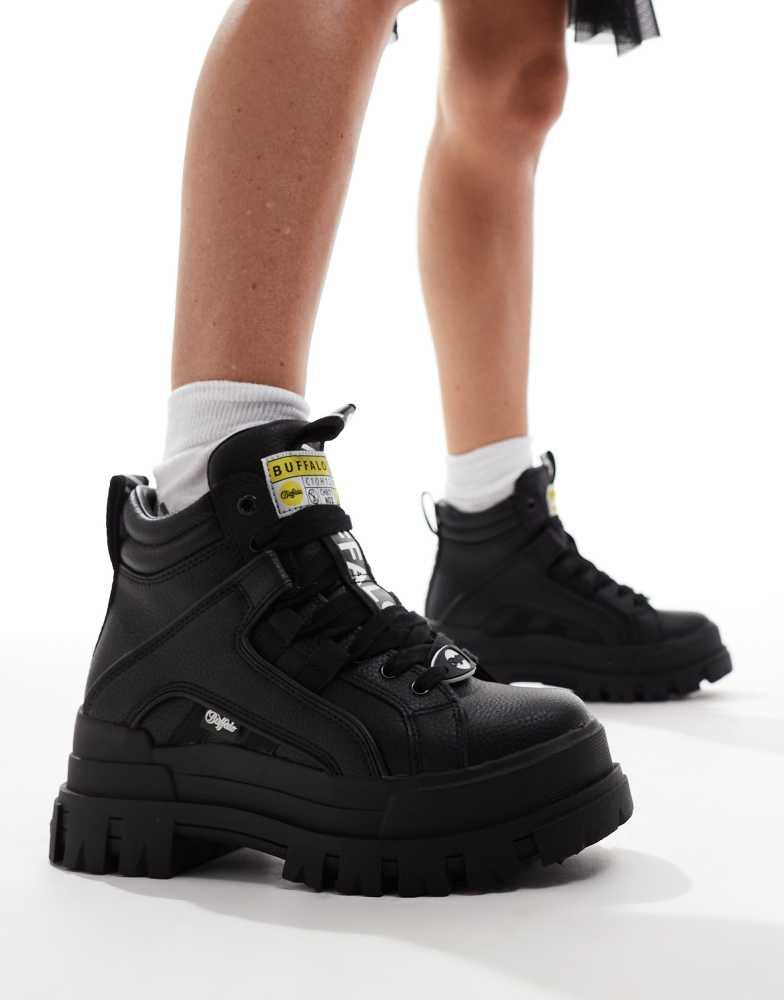 Buffalo Buffalo Aspha NC mid boot in black