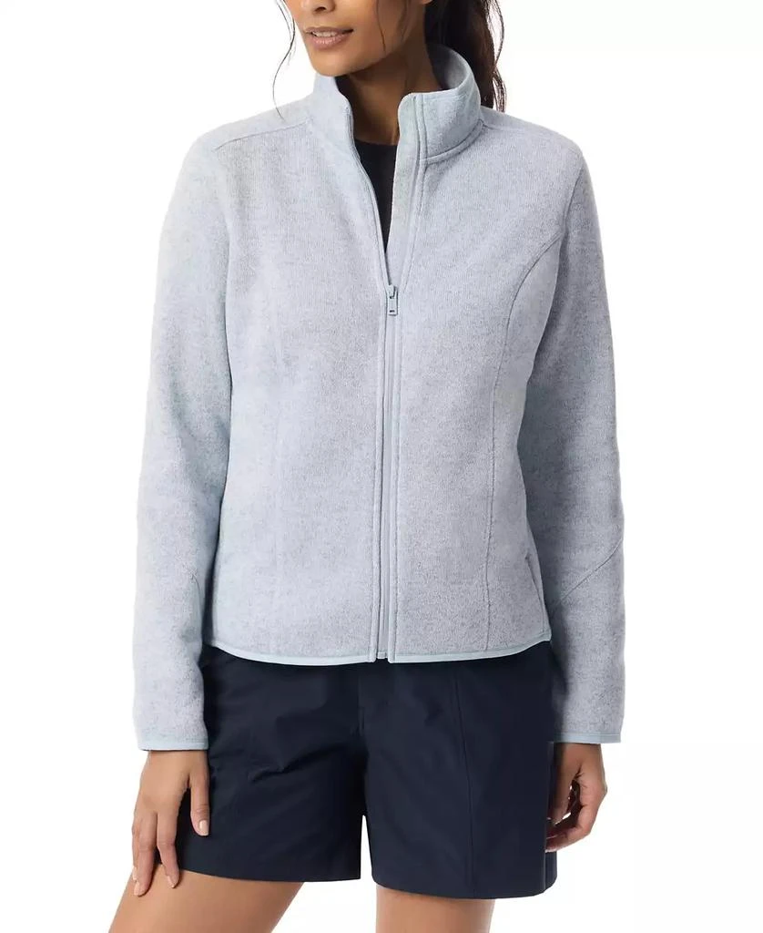 BASS OUTDOOR Women's Minimal Fleece Long Sleeves Jacket 1