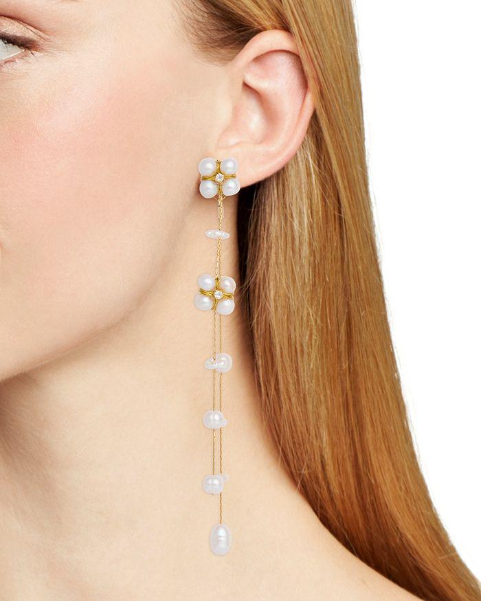 Shashi Juliette Cultured Freshwater Pearl Earrings