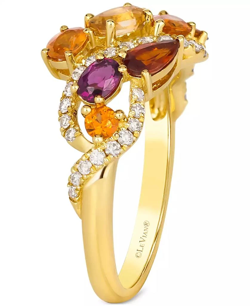 Le Vian Multi-Gemstone (1-1/2 ct. t.w.) & Vanilla Diamond Ring (1/3 ct. t.w.) in 14k Gold 3