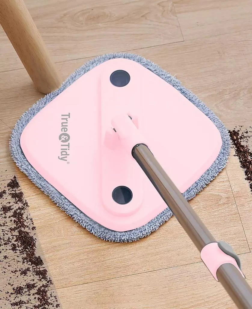True & Tidy True Clean Spin Mop and Bucket System 7