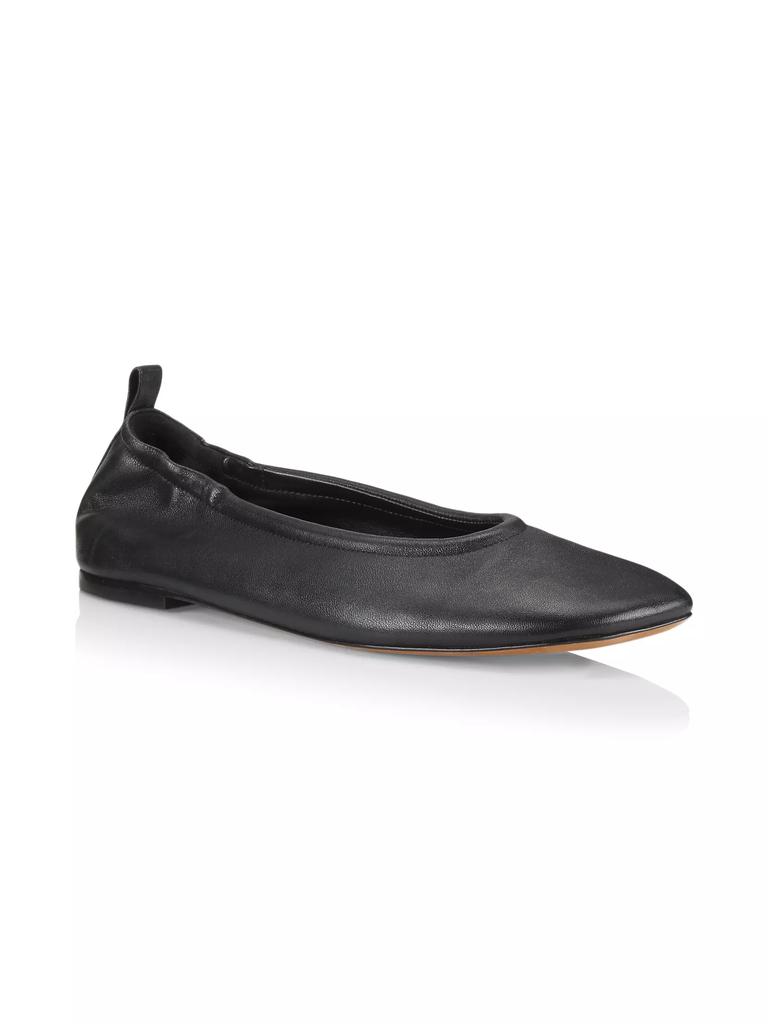 3.1 Phillip Lim Stretch-Back Leather Ballet Flats