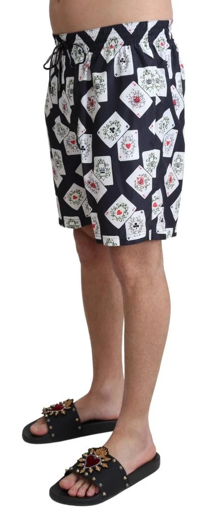 Dolce 
Gabbana Card Deck Print Beachwear Men
s Swimshorts 2
