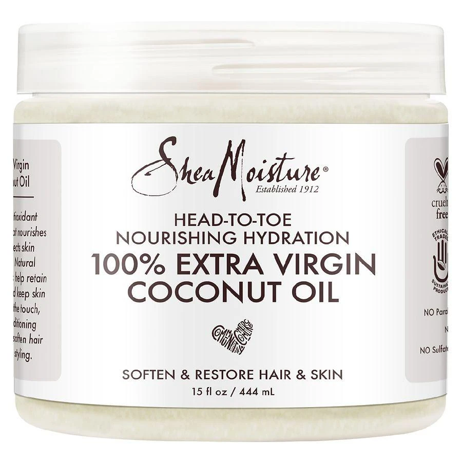 SheaMoisture 100% Extra Virgin Coconut Oil Moisturizer Nourishing Hydration 1