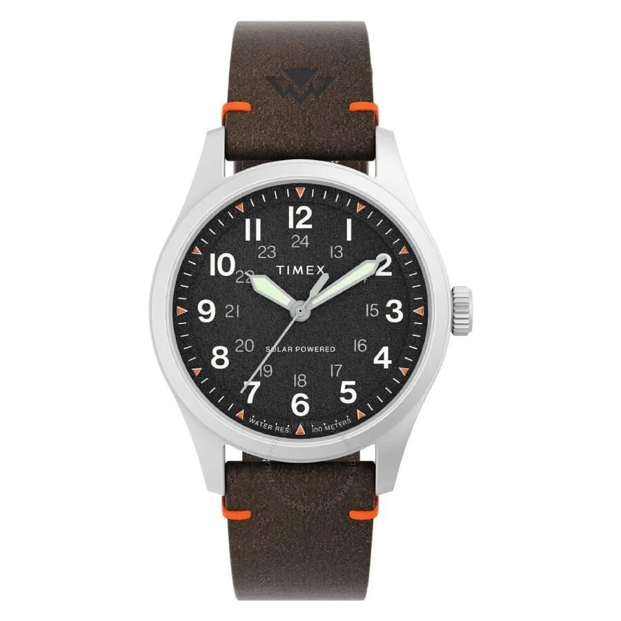 Timex Expedition Field Solar Black Dial Men's Watch TW2V64200 1