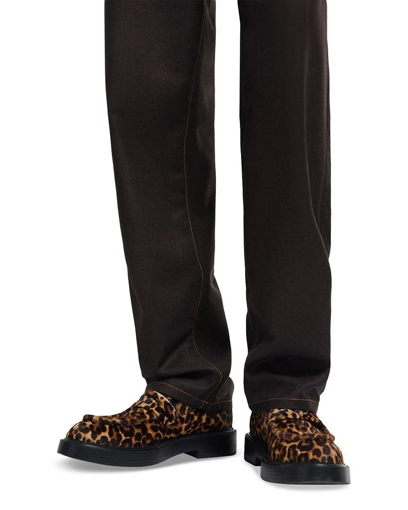 Emporio Armani Denim Effect Wool Pants 5