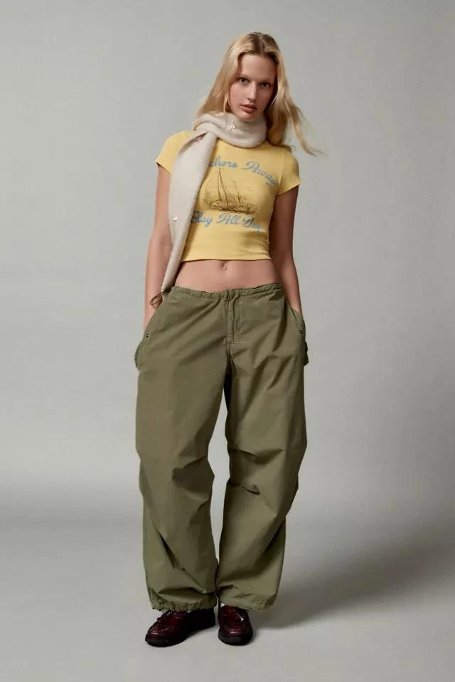 BDG BDG Anchors Away Perfect Baby Tee 3