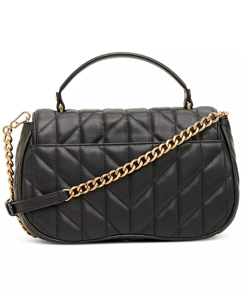 Karl Lagerfeld Paris Lafayette Small Leather Satchel 3